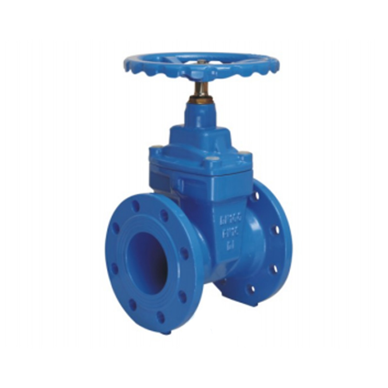 30ч39р Задвижка с обрезиненным клином и недвижными шпинделем фланцевые-NRS　(Кепка-медная гайка)